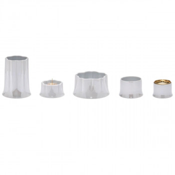 有田焼 5点仕掛ける 花立 灯立 香炉 茶湯器 仏器 ANGERS アンジェ 32Q8008g00072 日本製 さくら アーバンホワイト リヴァーシブル 芯 瀬戸もの ステンレス鋼 しっぺい返し 差し上げ物