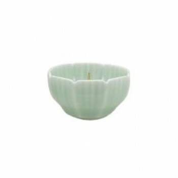 仏具 火立 花しずく ALTE MEISTER アルテマイスター 青磁 磁器 日本製 鍋島虎仙窯 コラボ 繊細 軽やか 厚み 細やか ライン お供え 仏壇 インテリア