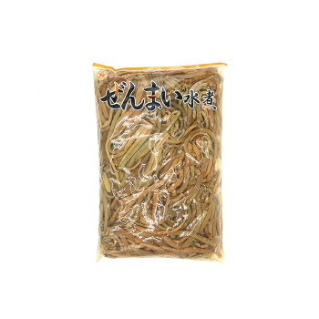 ぜんまい 水煮 タチバナ食品 特級 1000g 10個入 歯ごたえ 和え物 煮物 お吸い物 炒め物 ぜんまいビビンバ ぜんまいナムル