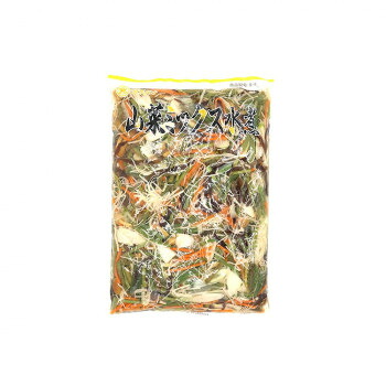 山菜ミックス 水煮 タチバナ食品 800g&times;10入 7種 煮物 炒め物 惣菜 業務用 中華食材 中国産｜ＳＢＮ２１
