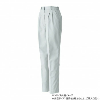 桑和 4220 レディース ツータックスラックス 作業服 ワークパンツ 防寒 防風 秋冬 ワークウェア 静電気防止 サスティナブル エコマーク 6Lサイズ シルバーグレー(22)
