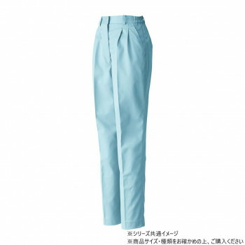 桑和 4220 レディース ツータックスラックス 作業服 ワークパンツ 防寒 防風 秋冬 ワークウェア 静電気防止 サスティナブル エコマーク 4Lサイズ パウダB(204)