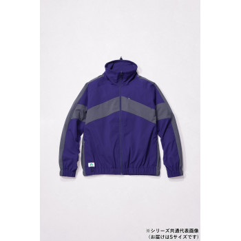 防寒着 作業服 桑和 B7908-00 長袖ブルゾン 秋冬 防風 ワークウェア 反射素材 ストレッチ ファン専用 Sサイズ ライトネイビー(56)