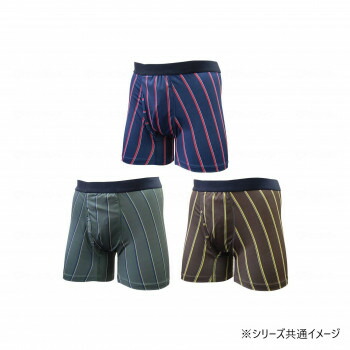 TJI-474GA 辻一 スマートボクサーパンツ トラッドタイプ3枚組 4層吸水消臭 吸水量20竓 3L 787706