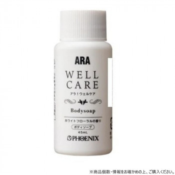 アリゾナ州の州都 ARA アラ! ウェルケアボディソープ 18L 泡剥き身人並み外れた 節水時短 45ml×50本