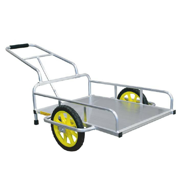 軽銀リヤカー14型FT(手持ち部分付)【製造業者直送】1qhc6i ガーデニング・農業-運搬器具