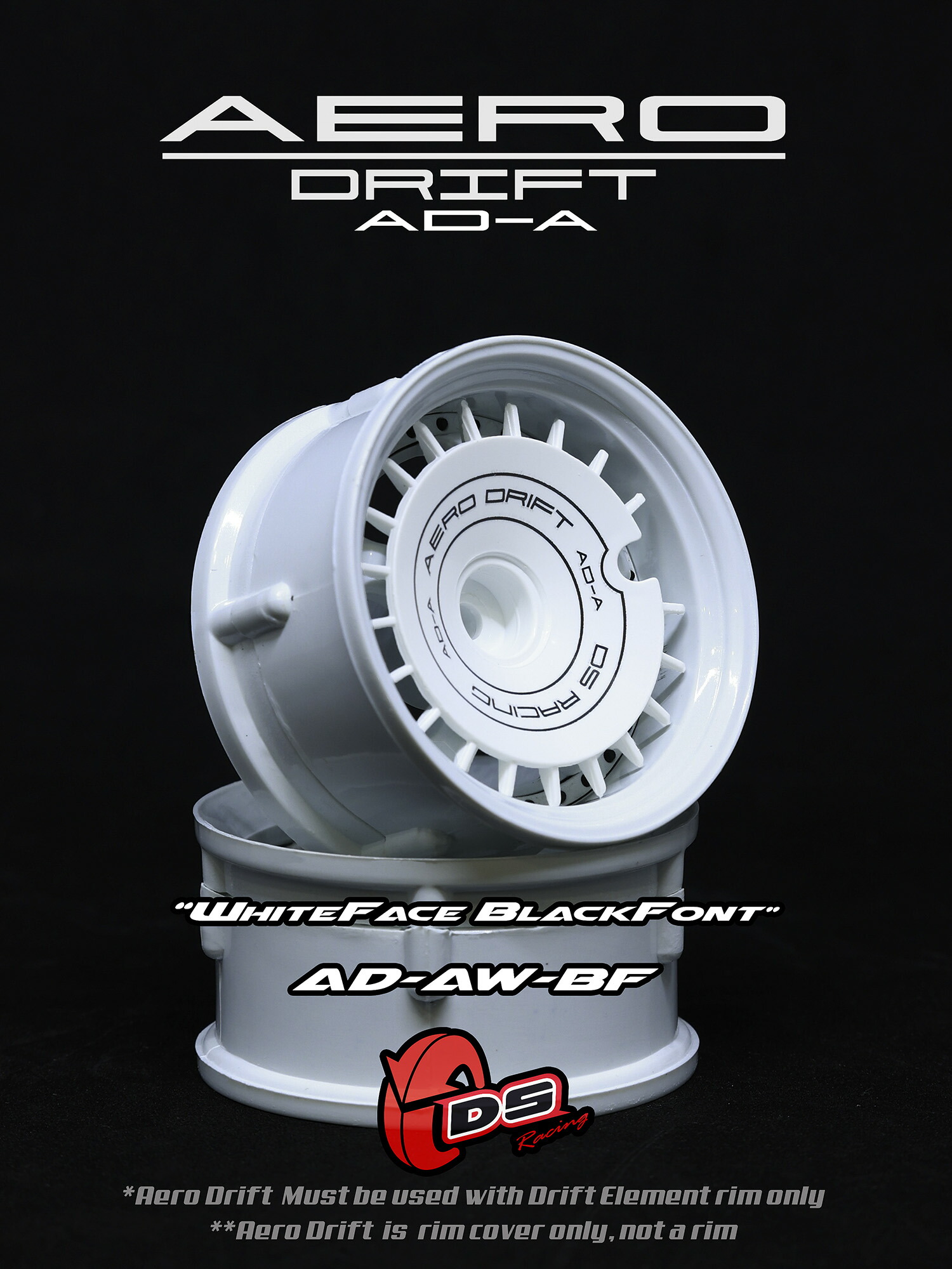 楽天市場】AERO DRIFT：Flat White / Black Font エアロ