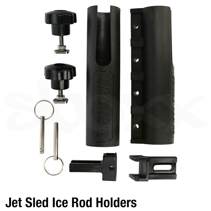 ジェットスレッド アイスロッドホルダー ジェットスレッド JetSled アイスフィッシング 氷上釣り ロッドホルダー 竿ホルダー 竿立て 釣竿ホルダー アイスフィッシング用品 冬 アクセサリー 後付け Jet Sled Ice Rod Holders