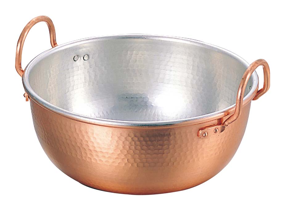 銅鍋 錫引きあり【39cm 容量 鍋・フライパン | bahrainpipes.com
