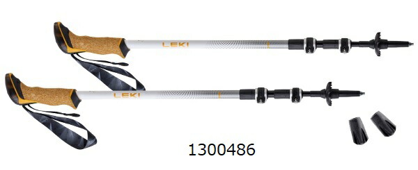 キャラバン【LEKI】レキ  クレシダ  トレッキングポール レディースモデル 1300486 110ホワイト