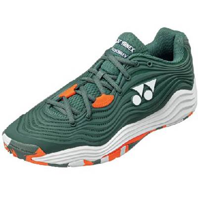★店卸し資産極限点のお買い得★ ヨネックス【YONEX】 庭球シューズ【粘土/オムニコート用】 力強さ座布団 フュージョンレブ5 メン GC【POWER CUSHION FUSIONREV 5 MEN GC】 SHTF5MGC