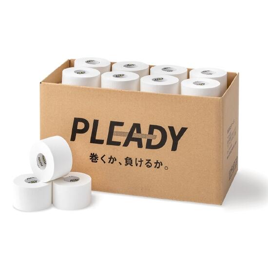 ●取り寄せ商品● PLEADY テーピング ホワイトテープ 大箱375(32本) (非伸縮・非撥水) WT-LB375