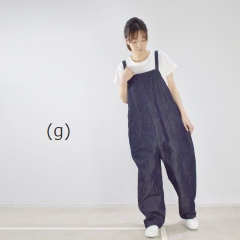 （ｇ）グラム　コットンリネン ライトデニムサロペット glamb 麻 インディゴ 楽天市場】g グラム コットンリネン ライトデニムサロペット g