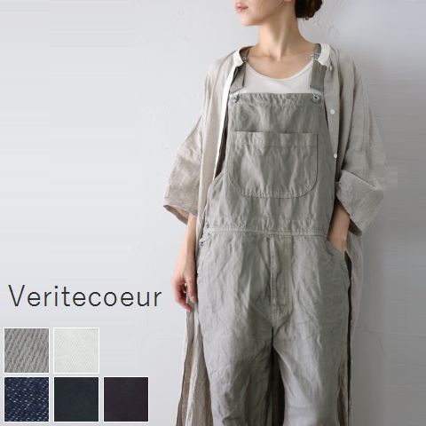 【月末１０％OFFクーポン!!毎月恒例】7/31(金)7:59まで 【動画あり】Veritecoeur(ヴェリテクール)【BASIC】デニム オーバオールmade in japanst-041【 北海道も送料無料 】｜ＳＣＡＭＰ　ＣＬＯＴＨＩＮＧ 25,696円