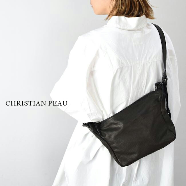 【全品11%OFFクーポン対象】&\P最大47.5倍/マラソン!!7/26(日)1:59まで 【動画あり】 CHRISTIAN PEAU(クリスチャン ポー)BG SHOULDER BAGbg-shoulder-bag-3k001【 北海道も送料無料 】|SCAMP CLOTHING