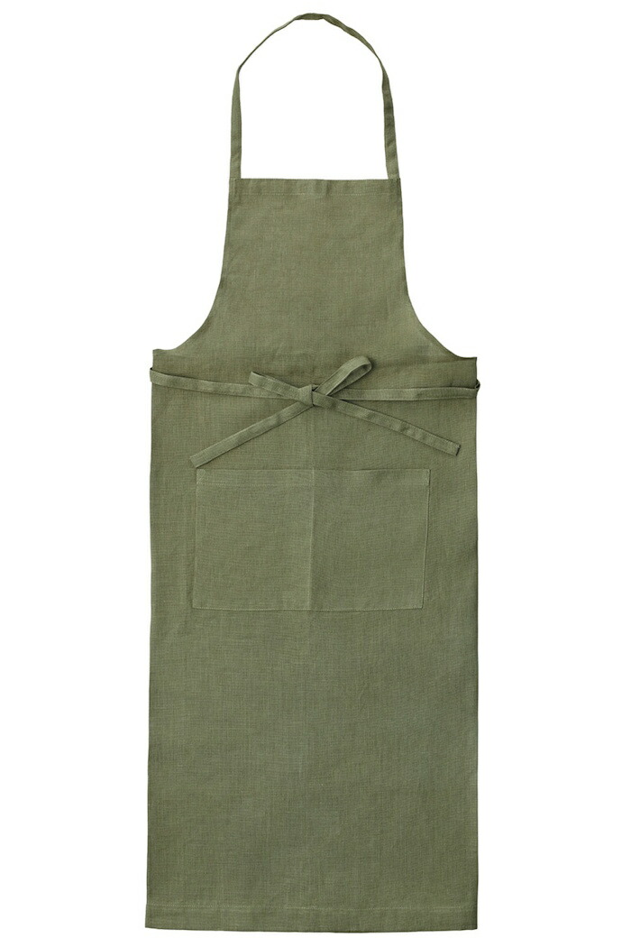 『レビューでソックスもらえる！』【即日発送／送料無料】fog linen work(フォグリネンワーク) リネン　フルエプロン　シトロネル　 【北海道も送料無料 】【クーポン対象外】 LKA004-144