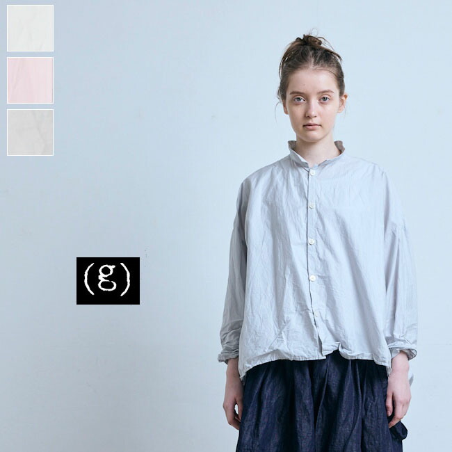 【全品１１％OFFクーポン対象】&＼P最大47.5倍／マラソン!!7/26(日)1:59まで (g) グラムBACK GATHER BLOUSE 3colormade in japang-705｜ＳＣＡＭＰ　ＣＬＯＴＨＩＮＧ