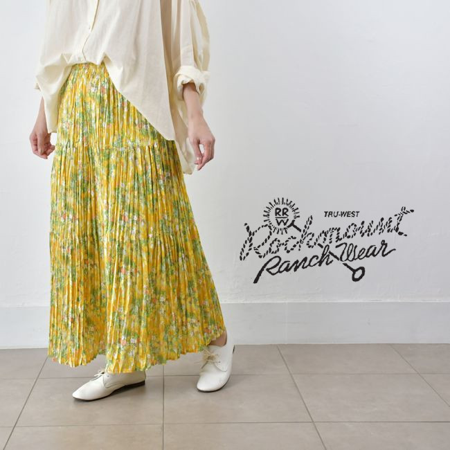 【全品11%OFFクーポン対象】&\P最大47.5倍/マラソン!!7/26(日)1:59まで 【動画あり】 rockmount(ロックマウント)コットン クリンクル ロングスカートsp9999-33|SCAMP CLOTHING