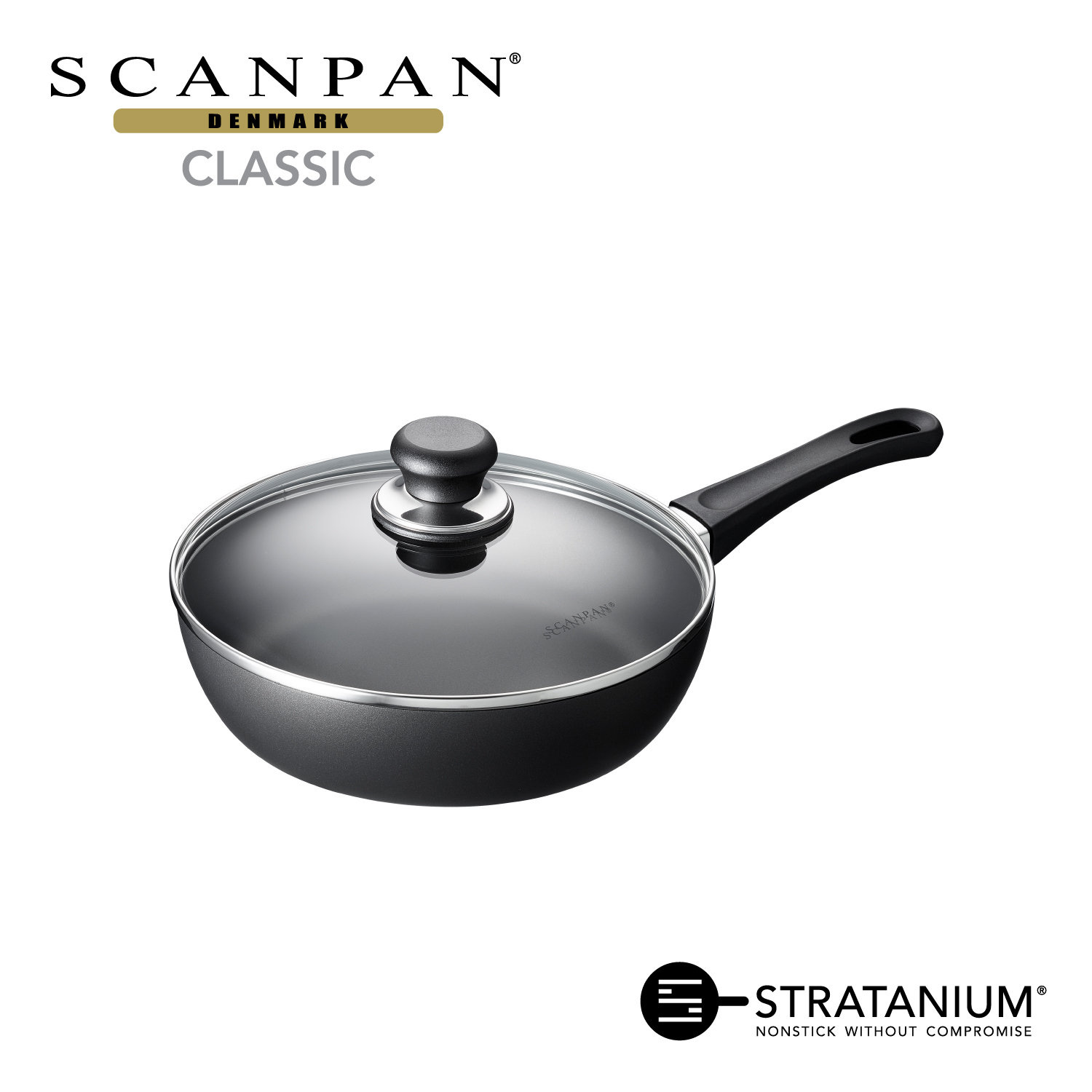 新品✨スキャンパン ソテーパン ２４cm （蓋付） 深型フライパン → フライパン（深型）,24cm | スキャンパン｜オフィシャル