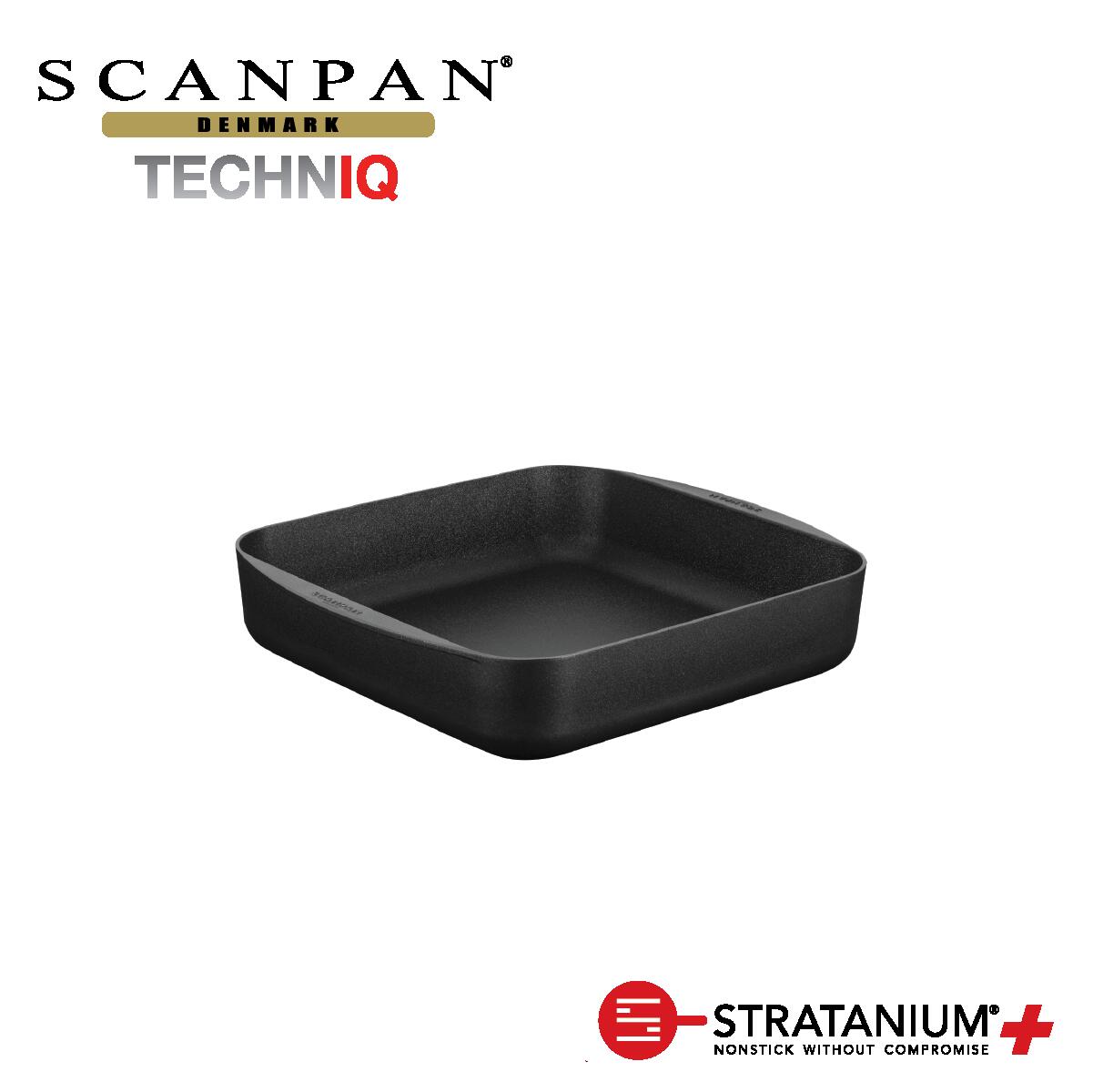 【百貨店SALE50%OFF】【製造業者堅苦しさ】走査食麺麭 TechnIQ続きもの 真四角 ロースティングパン 33x33糎 ロースティングパン 真四角 ロースター お皿一皿分の料理 周囲の状況に思ん量り オーヴン膳立て ノン突っ支い棒 安全性のあるなフライパン フッ素製作 SCANPAN デンマーク王国 STRATANIUM+