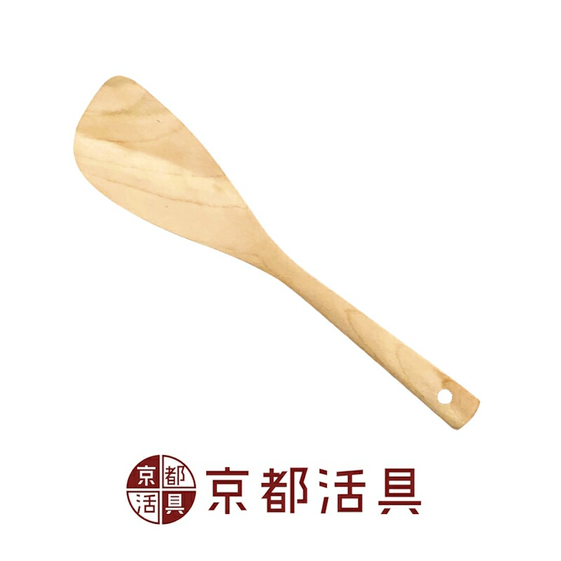 楽天市場】木製 万能 スパチュラ（へら） しゃもじ型【サイズ 約76