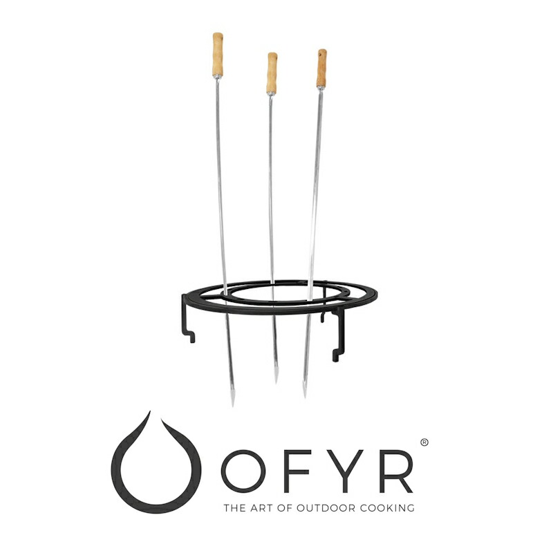 OFYR ブラジリアングリルセット 100 | 古典派音楽記憶装置 100珊 専用 オフィア brazilian grill シュラスコ ブラジル連邦共和国表現スタイル 串焼き 丸焼き BBQ 循環食べ物屋 一皿 直火 炭火 蔬菜 魚 アウトドア 煮炊き 室外膳立て 庭園 中庭 グランピング 寄り合い