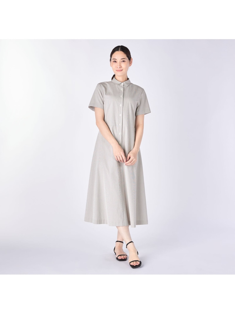 【SALE／50%OFF】コードレーンワンピース KEITH キース ワンピース・ドレス ドレス ネイビー ベージュ【RBA_E】【送料無料】[ Fashion]