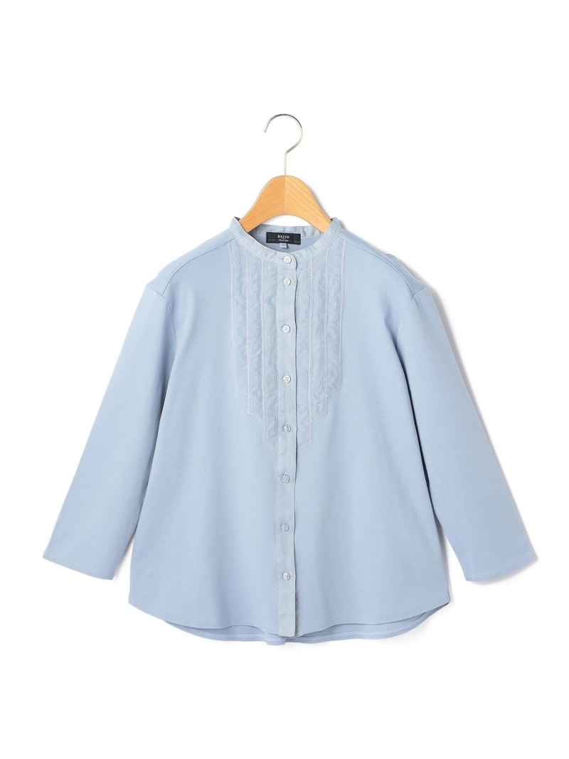 スムースジャージーカットソー KEITH キース トップス カットソー・Tシャツ ベージュ ブラック ブルー【送料無料】[ Fashion]