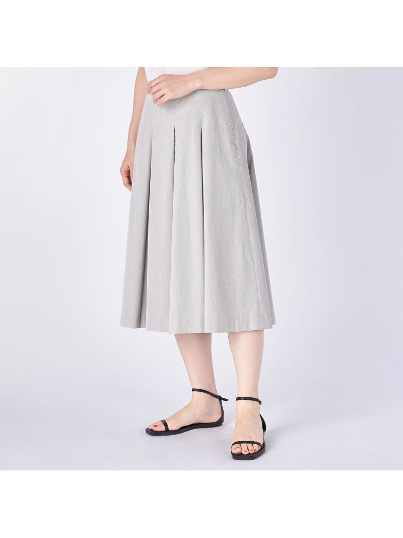 【SALE／50%OFF】コードレーンスカート KEITH キース スカート その他のスカート ネイビー ベージュ【RBA_E】【送料無料】[ Fashion]