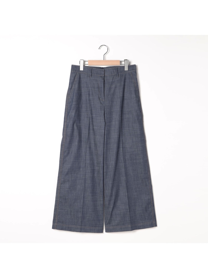 スラブシャンブレーパンツ SCAPA スキャパ パンツ その他のパンツ ネイビー ブラック【送料無料】[ Fashion]｜スキャパ／キース