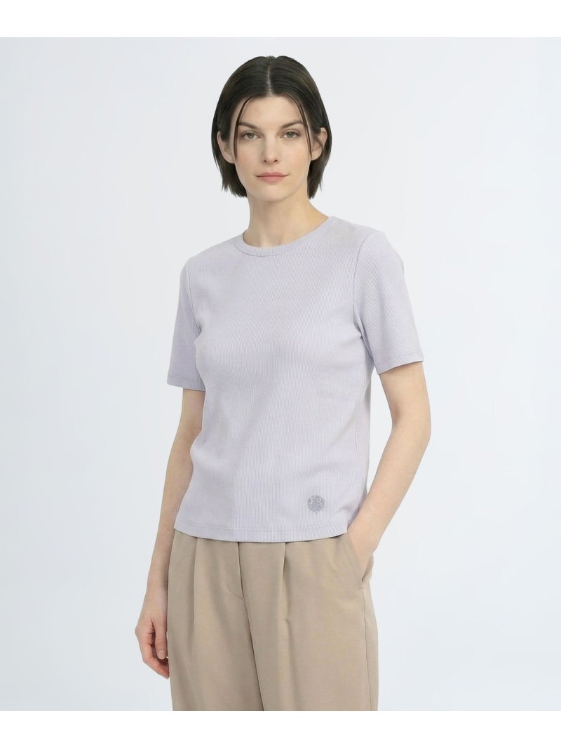 【SALE／31%OFF】ラメテレコカットソー SCAPA スキャパ トップス カットソー・Tシャツ ホワイト ブラウン【RBA_E】【送料無料】[ Fashion]｜スキャパ／キース