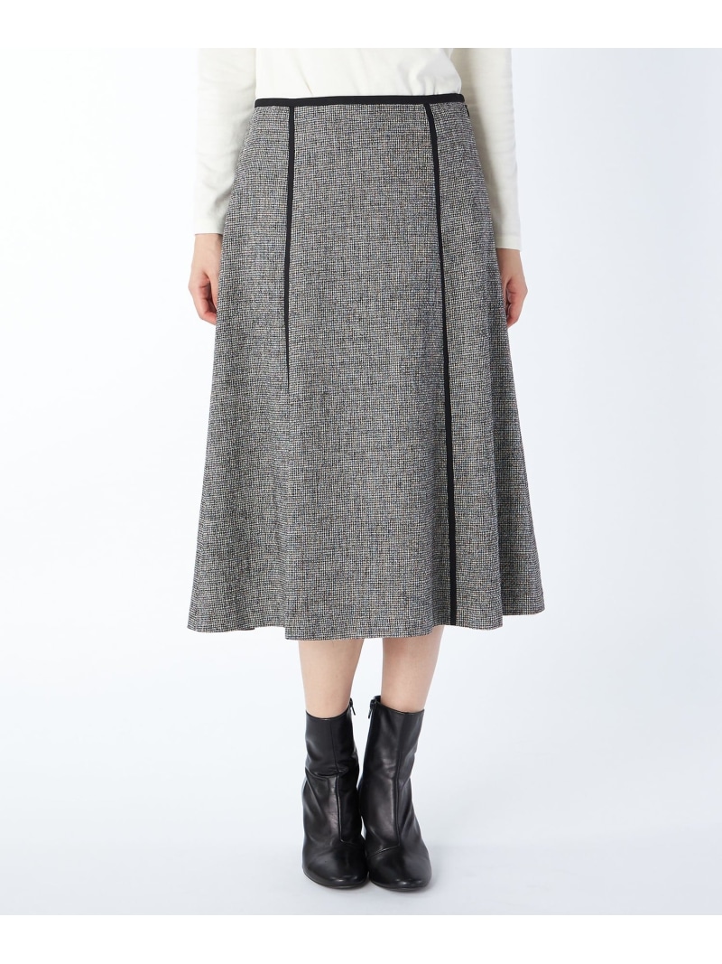【SALE／48%OFF】ライトツィードスカート KEITH キース スカート その他のスカート グレー【RBA_E】【送料無料】[ Fashion]