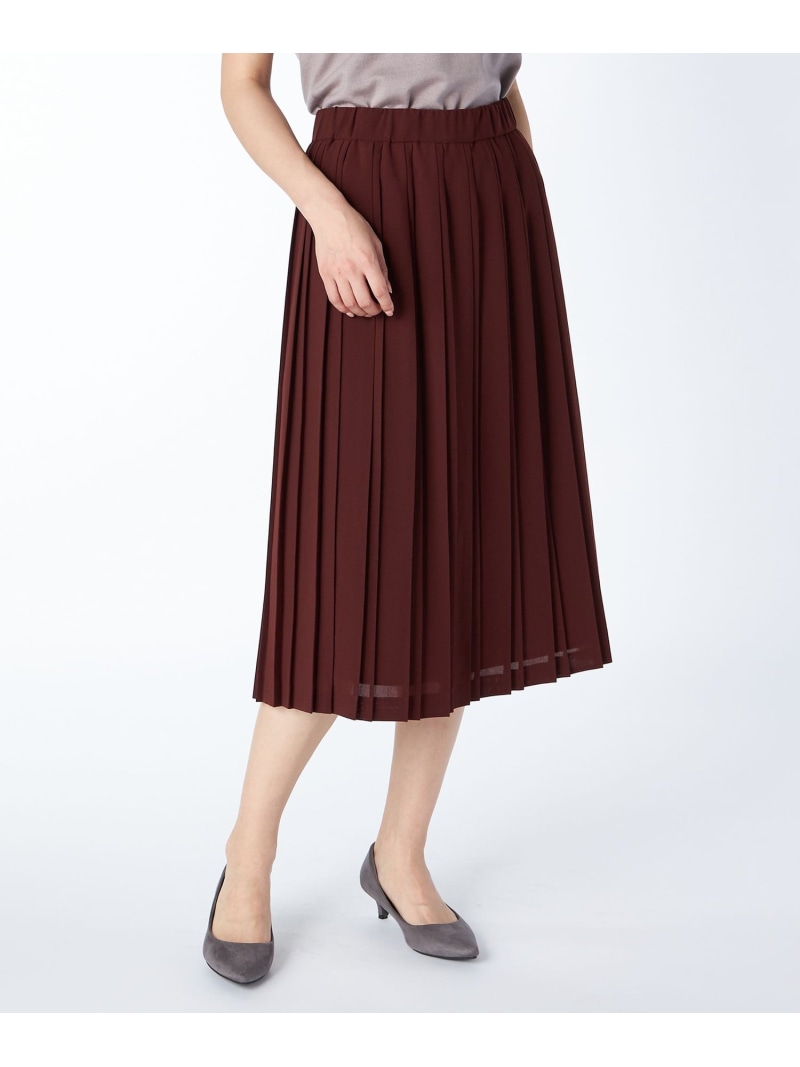 【SALE／40%OFF】ソフトポプリンスカート KEITH キース スカート その他のスカート ブルー レッド【RBA_E】【送料無料】[ Fashion]