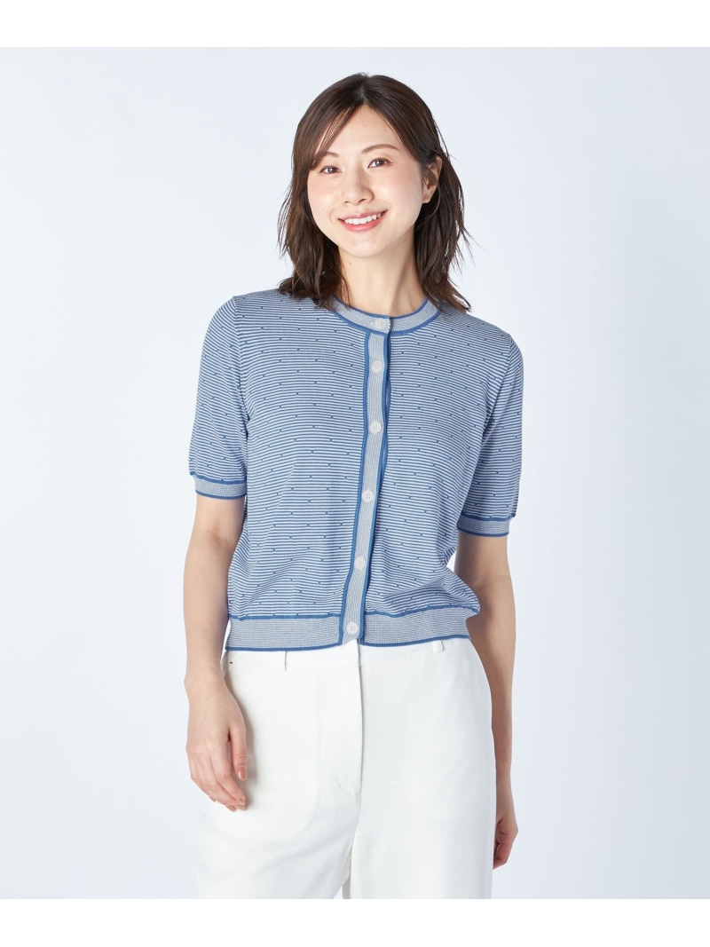 コンビネーションボーダーニット KEITH キース トップス 編み物 黒いこと【貨物輸送無料】[ Fashion]