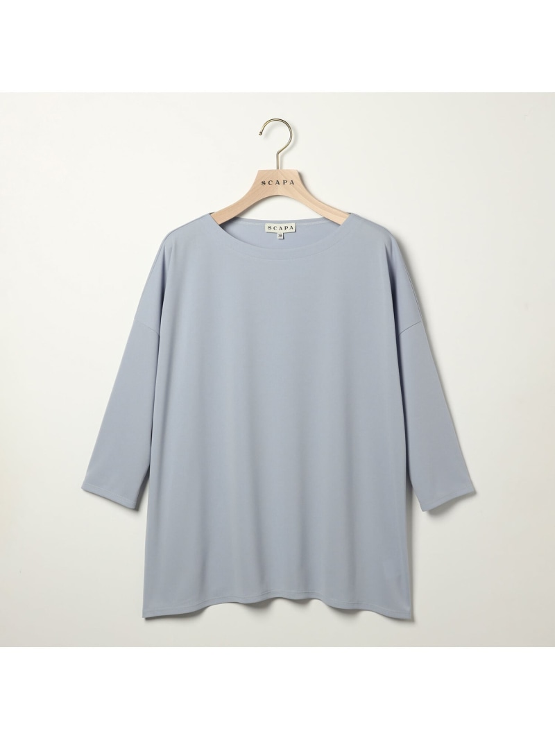 【SALE／60%OFF】カミールチュニックカットソー SCAPA スキャパ トップス カットソー・Tシャツ ホワイト【RBA_E】【送料無料】[ Fashion]｜スキャパ／キース