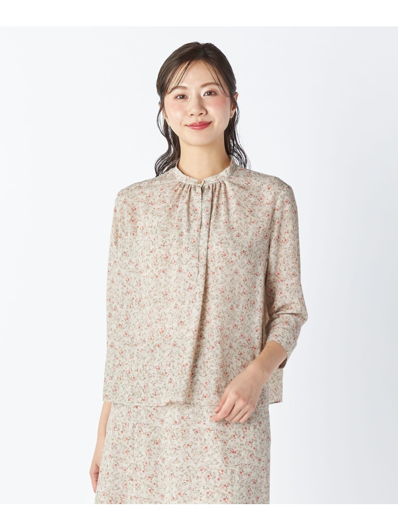 【Lサイズ】イングリッシュガーデンブラウス KEITH キース トップス シャツ・ブラウス ベージュ【送料無料】[ Fashion]