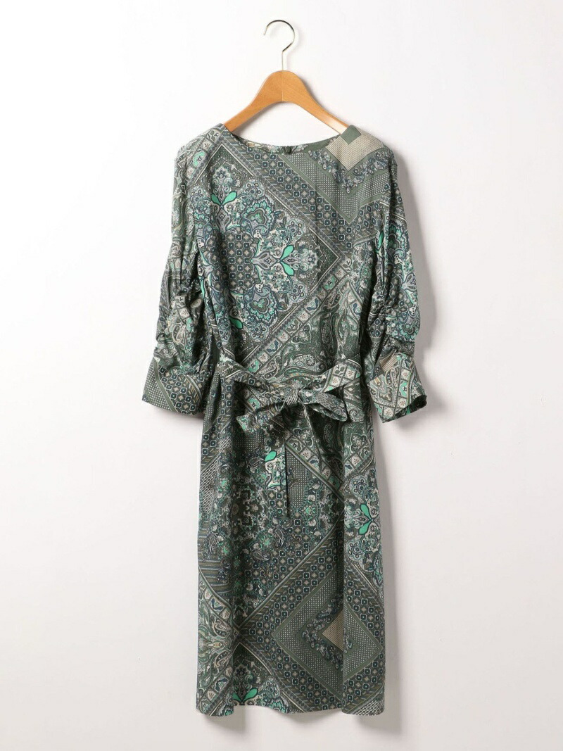 レディース ワンピース ワンピース Scapa Scapa ワンピース スキャパ ワンピース グリーン スキャパ オレンジ Scapa ブライトペーズリーワンピース Sale 50 Off Rba E ワンピースその他 送料無料 Rakuten Fashion スキャパ キース