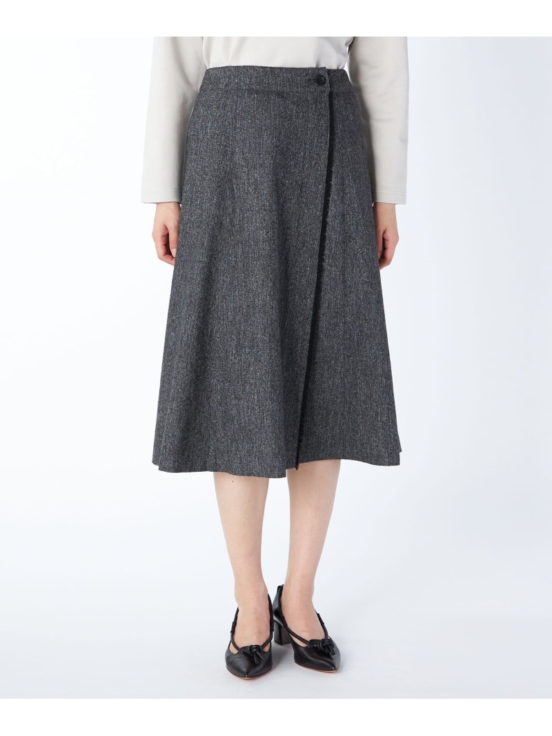 【SALE／44%OFF】カントリーツィードスカート KEITH キース スカート その他のスカート グレー ブラウン【RBA_E】【送料無料】[ Fashion]