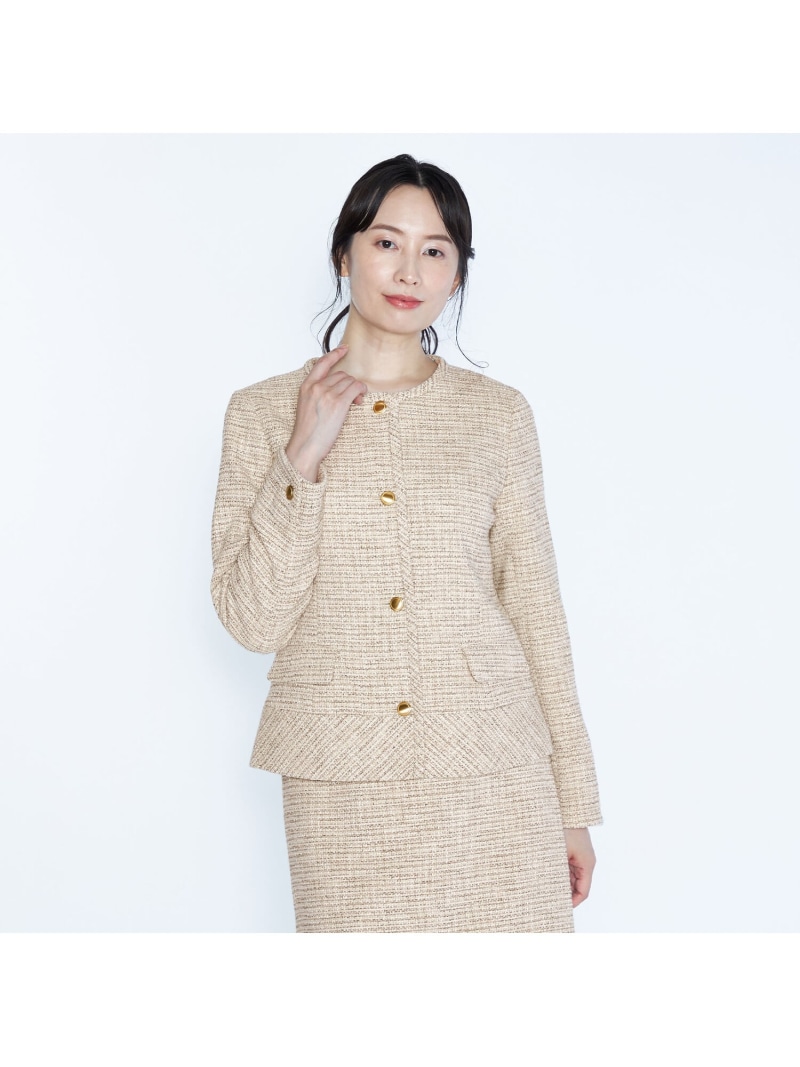 楽天市場】【SALE／30%OFF】ミックスツィードジャケット SCAPA