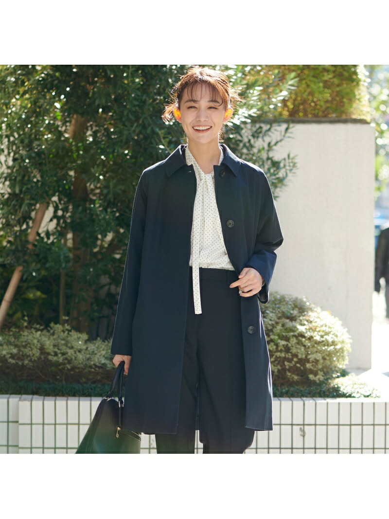 【SALE／43%OFF】コンパクトギャバコート KEITH キース ジャケット・アウター その他のジャケット・アウター ブラウン ネイビー【RBA_E】【送料無料】[ Fashion]