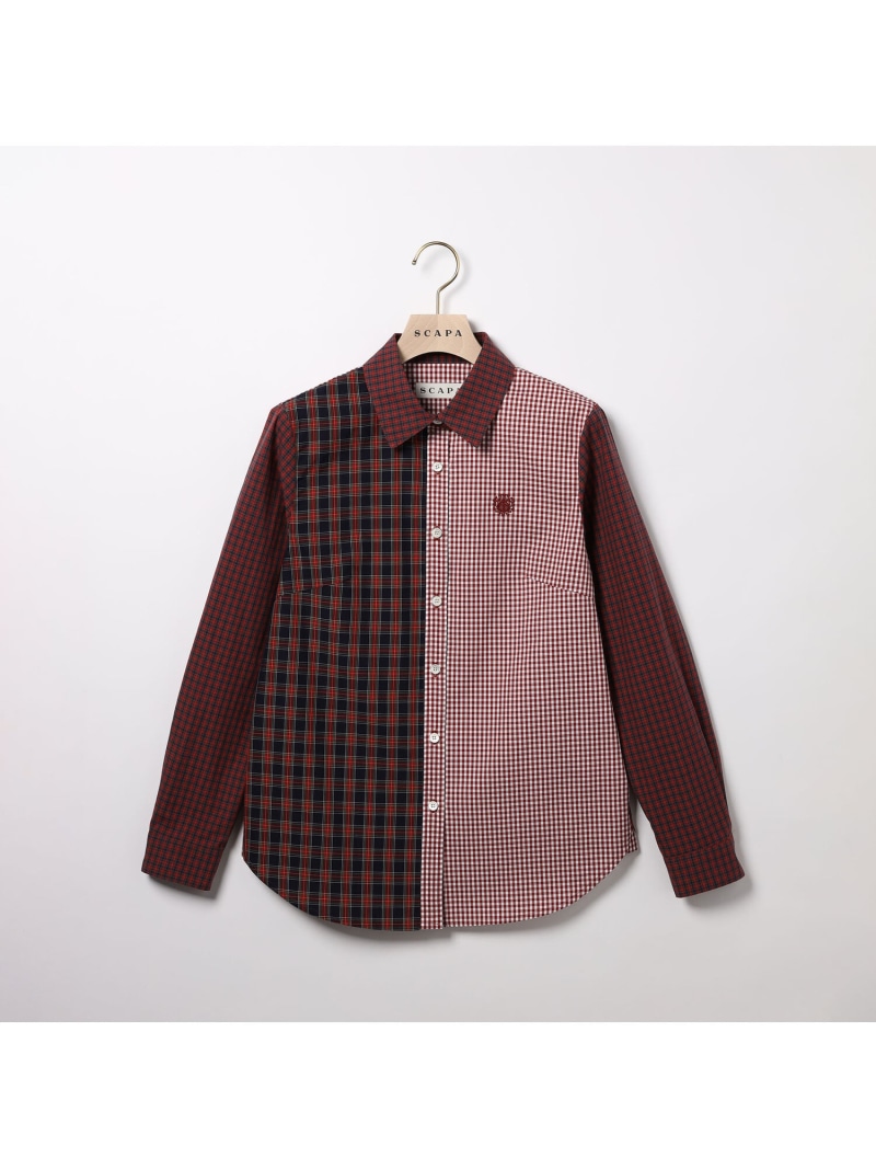 楽天市場】【SALE／40%OFF】コットンローン七分袖ブラウス SCAPA