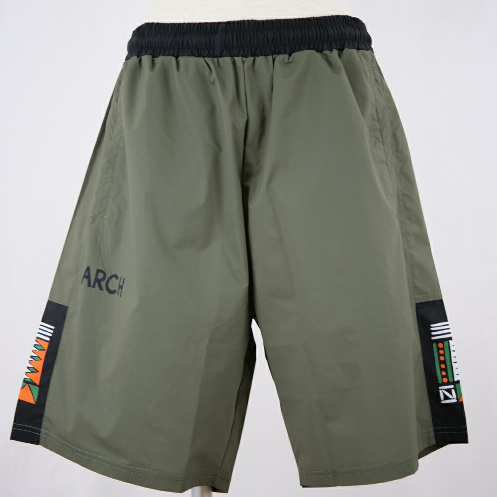 市場 Arch バスケットパンツ ネイビー border ショーツ アーチ side shorts