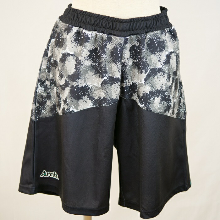 市場 Arch ショーツ アーチ バスケットパンツ tribal shorts paint ブラック