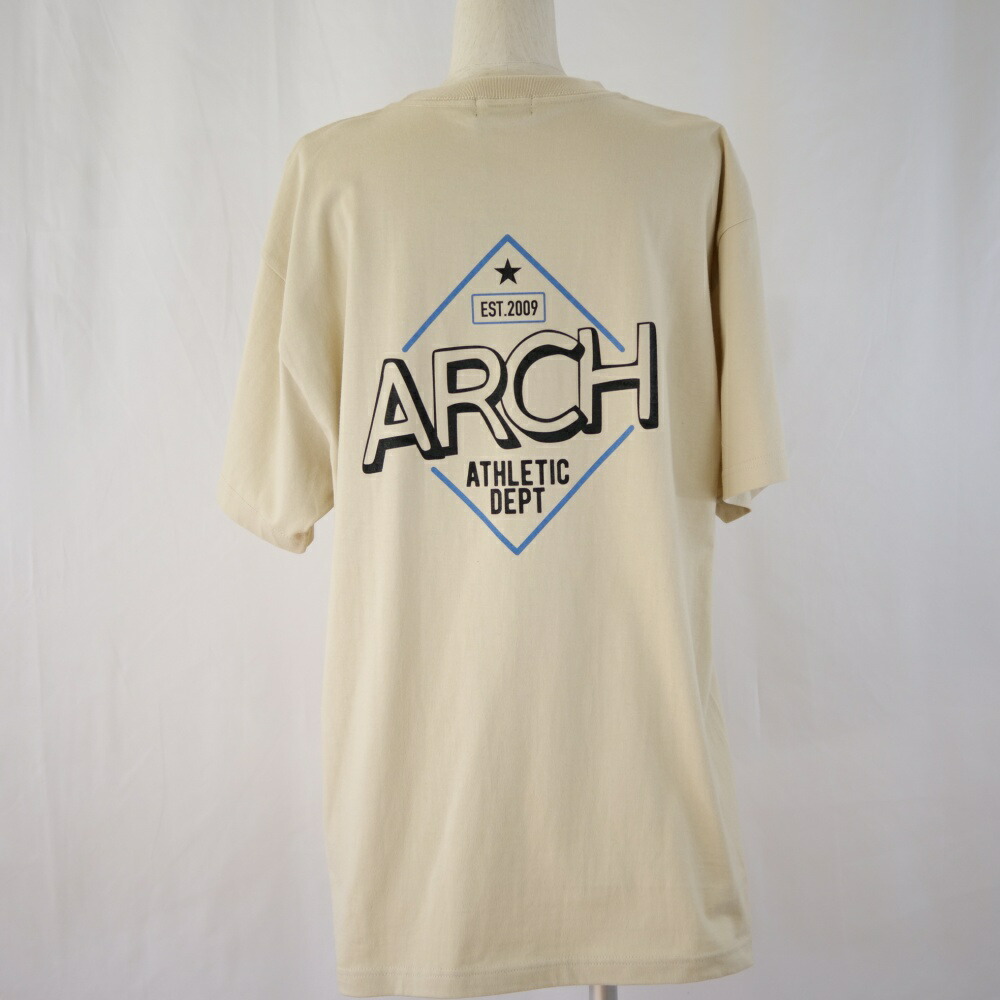 市場 Arch athletic バスケットウェア 09 tee アーチ サンドベージュ dept Tシャツ