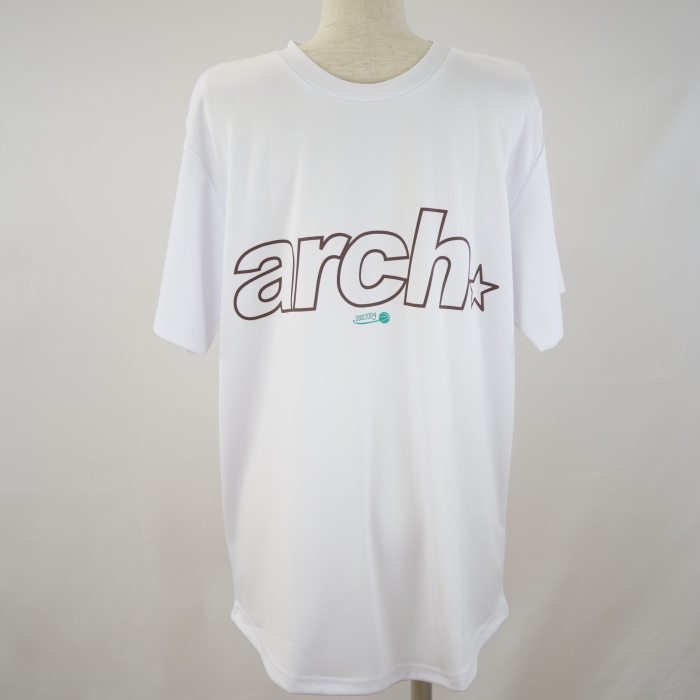 楽天市場】【 Arch アーチ 】 バスケットウェア ドライ Tシャツ gradation logo tee [DRY] ホワイト ショートスリーブ 半袖  T121-154 : スポーツショップSCARABEO