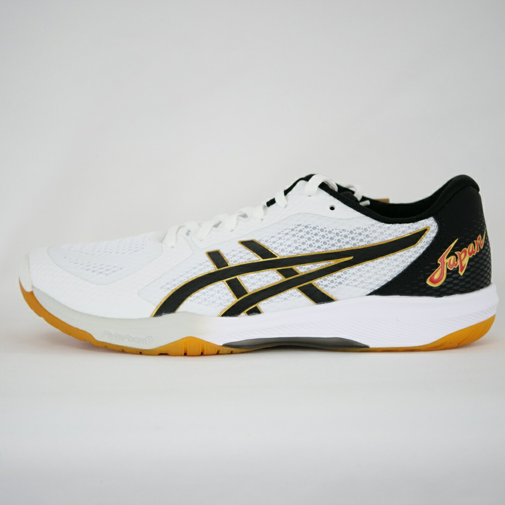 アシックス asics ROTE JAPAN LYTE FF 2 ユニセックス バレーボールシューズ 1053A028-103 ホワイト ブラック  最大66％オフ！