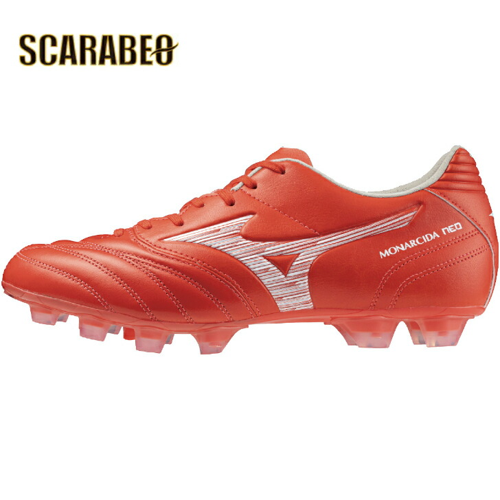 楽天市場】ミズノ サッカースパイク モナルシーダ NEO 3 SW KL レッド
