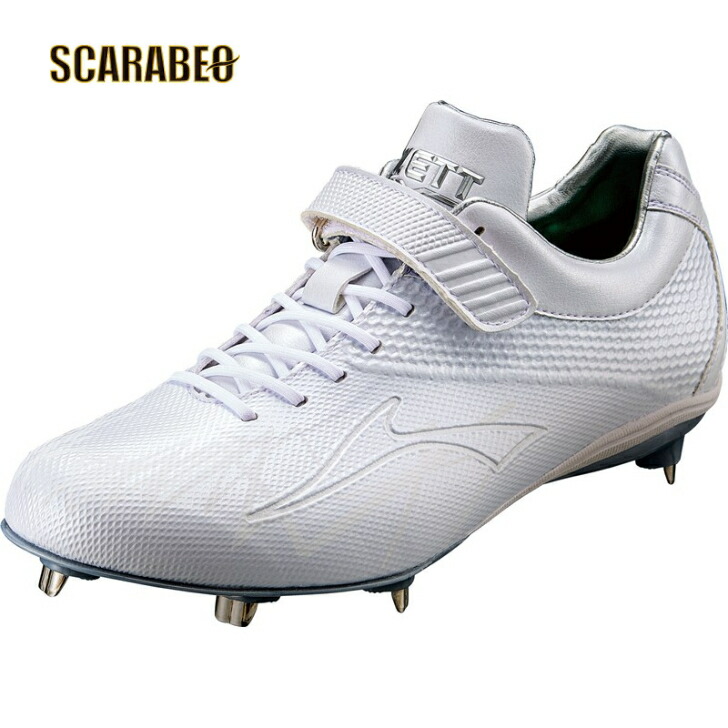 ゼット野球スパイク源田モデル　サイズ27.０ baseballts_bsr2719wh