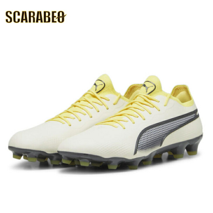 キ*ー様 Puma サッカーシューズ イエローキングアルティメットHG/AG キング アルティメット HG/AG／サッカーショップKAMO