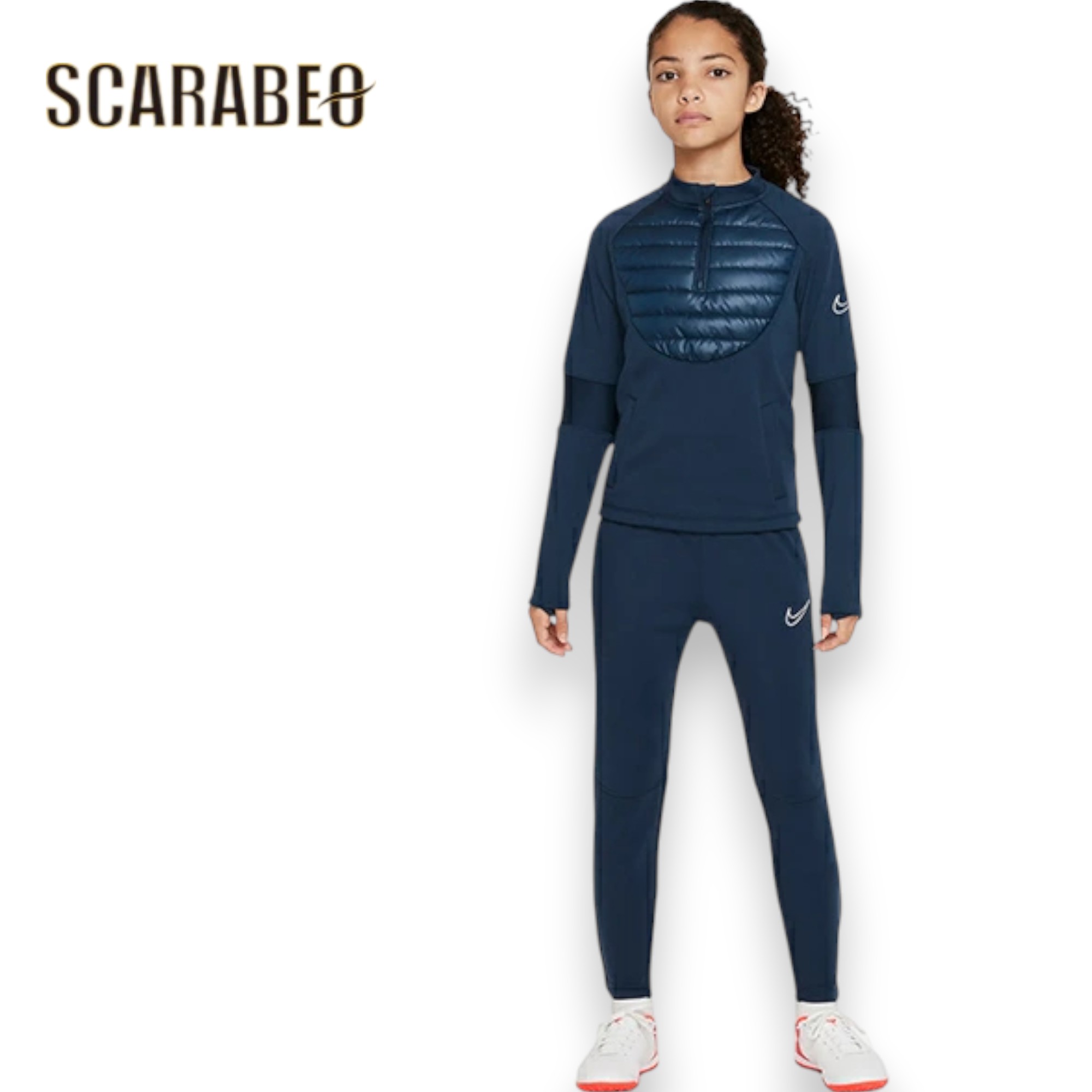 楽天市場】ナイキ アカデミー 23 ウィンターウォーリアー ドリルトップ